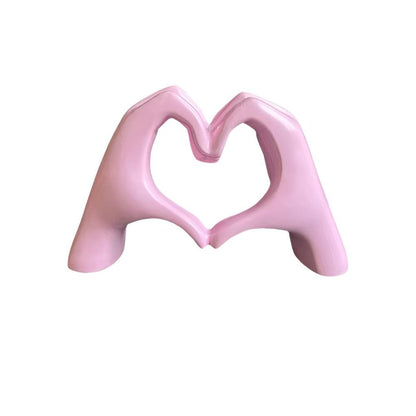 Affinity Love Hands Art | Heart Gesture, Wall & Desk Decor