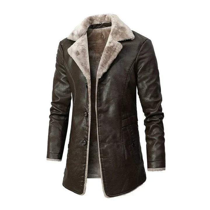 Otis Men's Trench Coat | Faux Fur