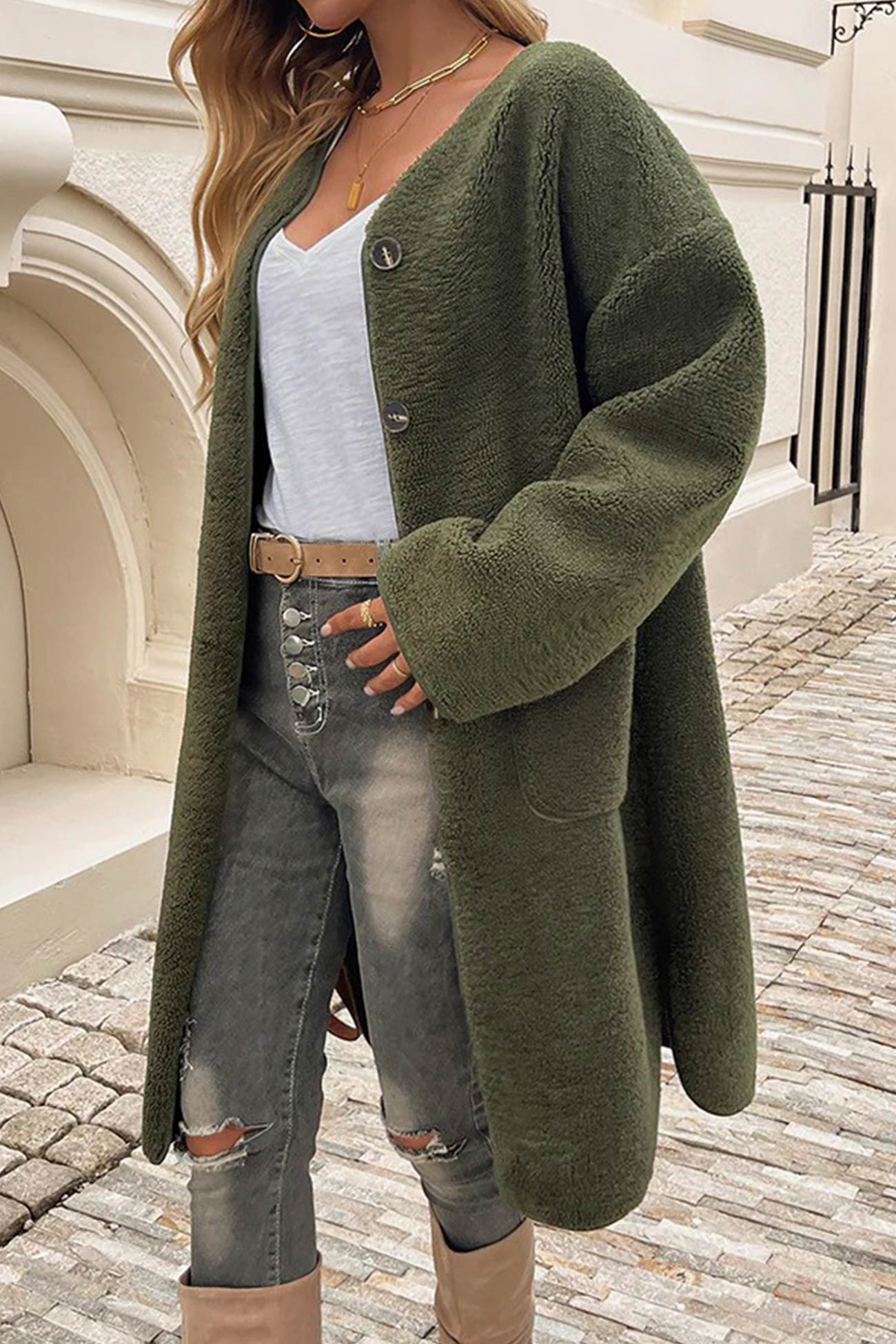 Ava Women's Coat - shown in use