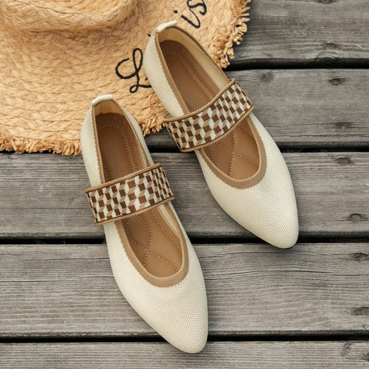 Faye Women's Ballet Flats - styled view
