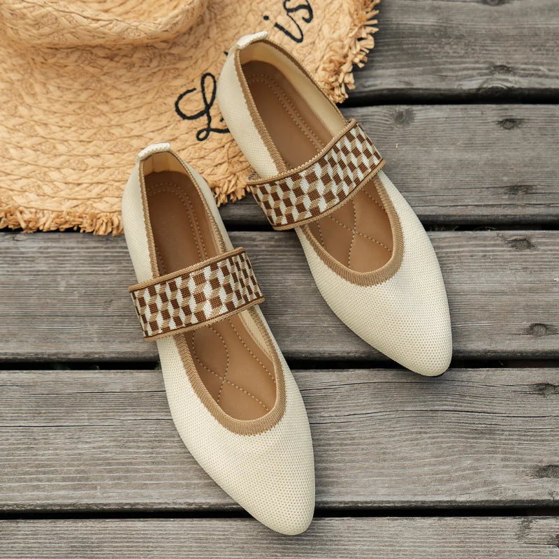 Faye Women's Ballet Flats - flat lay