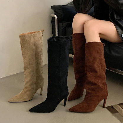 Edith Women's Knee-high Boots - full-length view