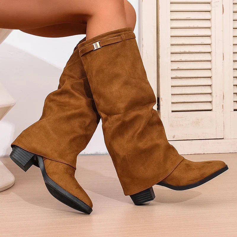 Tallulah Women's Knee-high Boots - full-length view