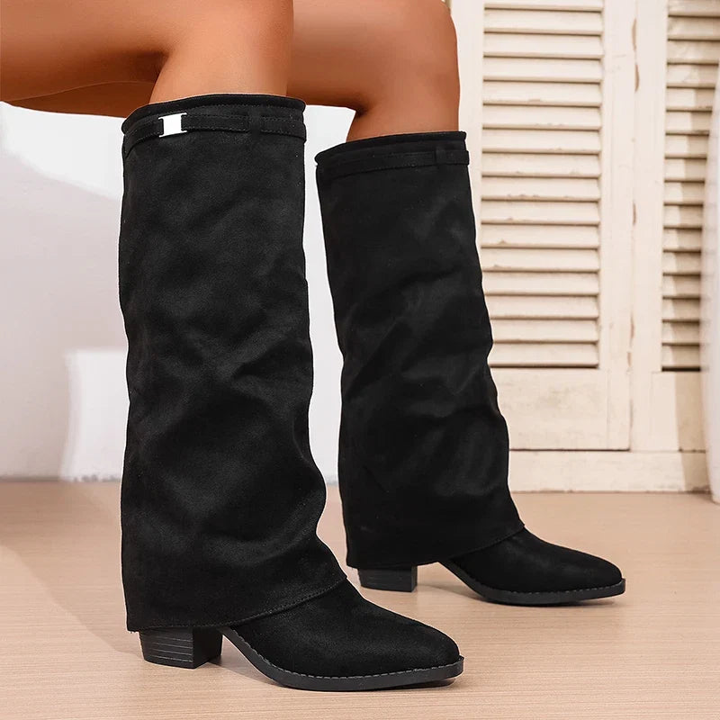 Tallulah Women's Knee-high Boots - front view