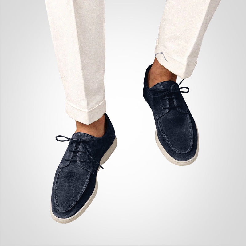 Quill Men's Shoes - fabric and finish detail