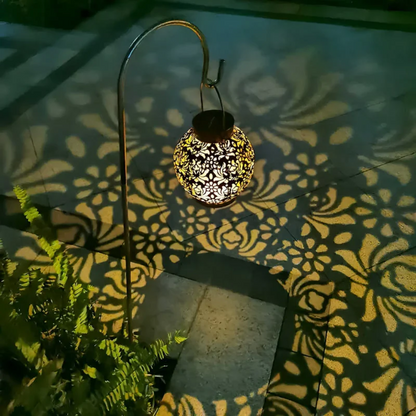 Birch Solar Pendant Light - close-up detail