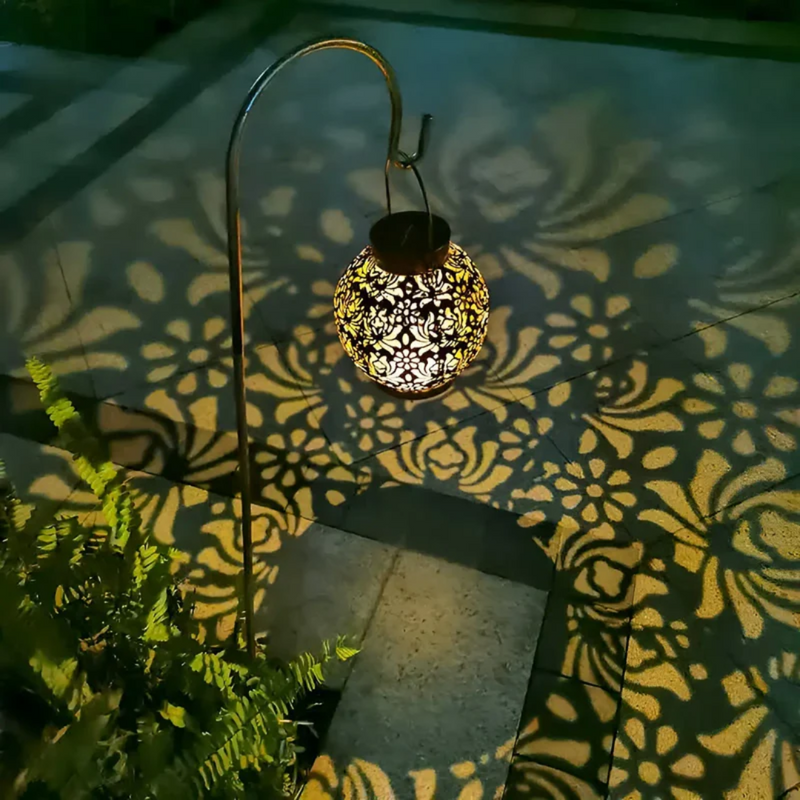 Birch Solar Pendant Light - close-up detail