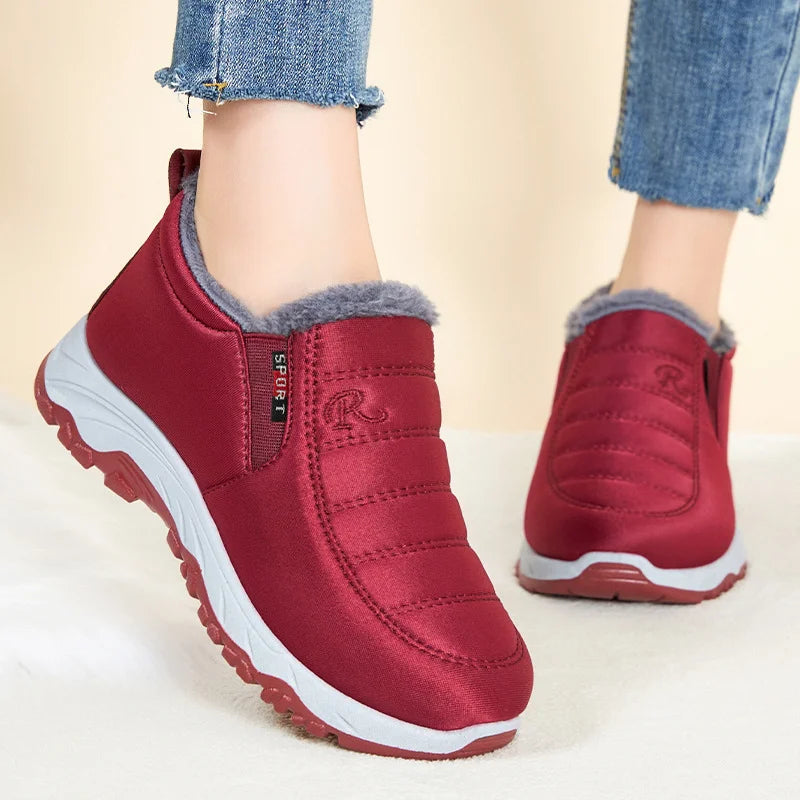 Freya Women's Quilted Boots - styled view