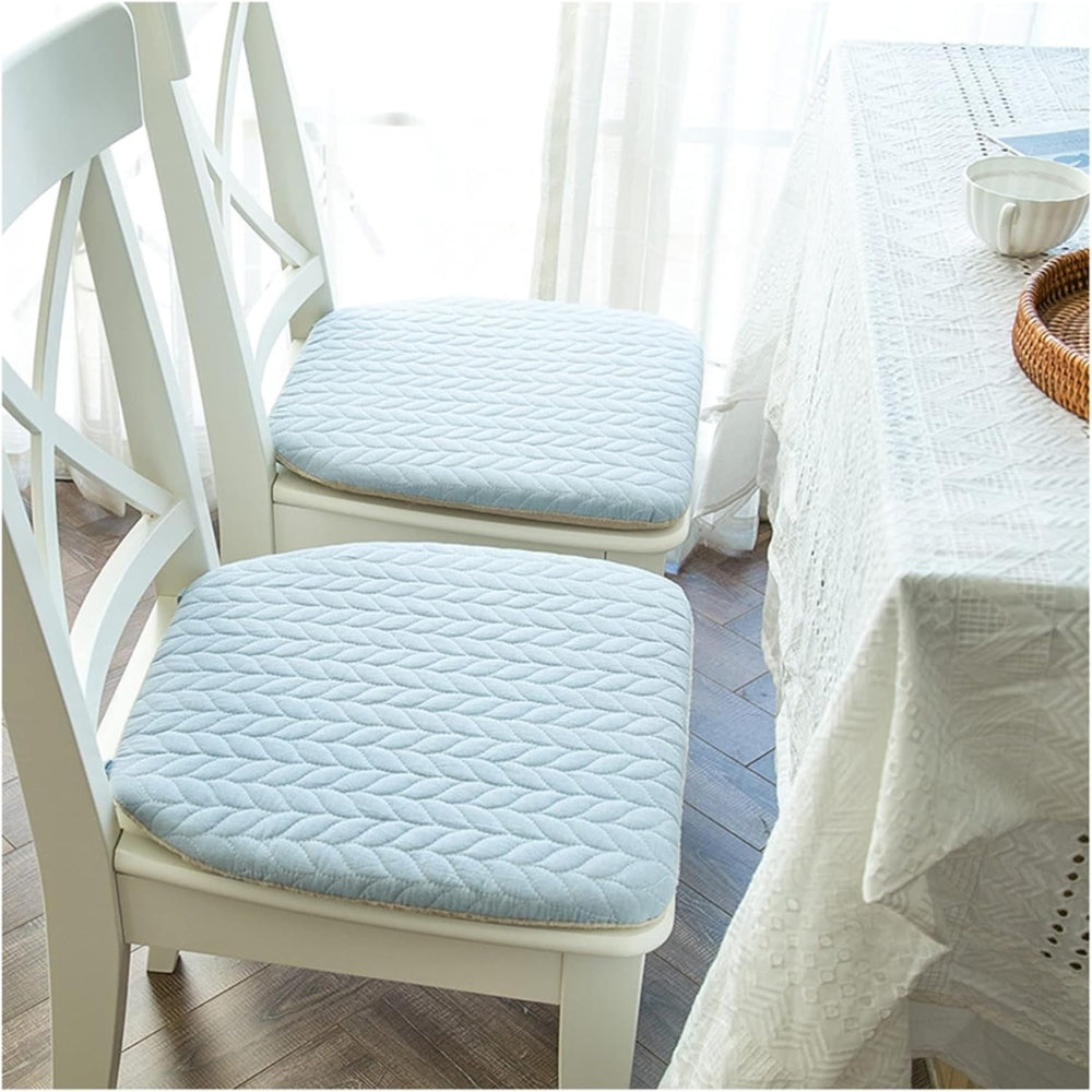 Quilted Japanese-Inspired Seat Cushion