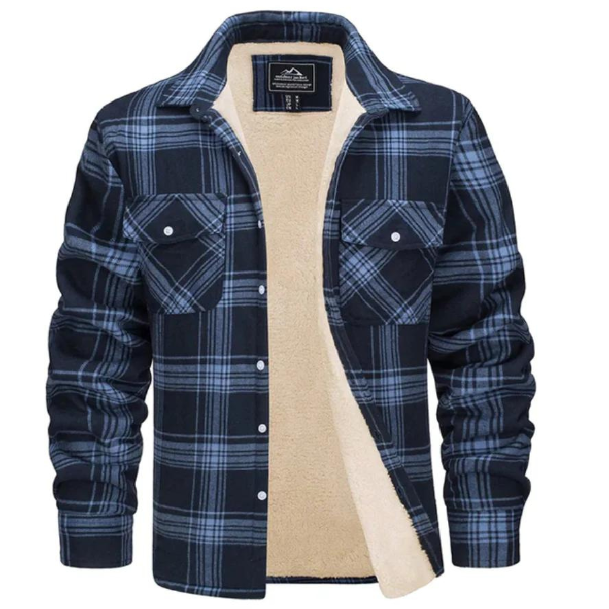Hugo Men's Plaid Jacket - front view