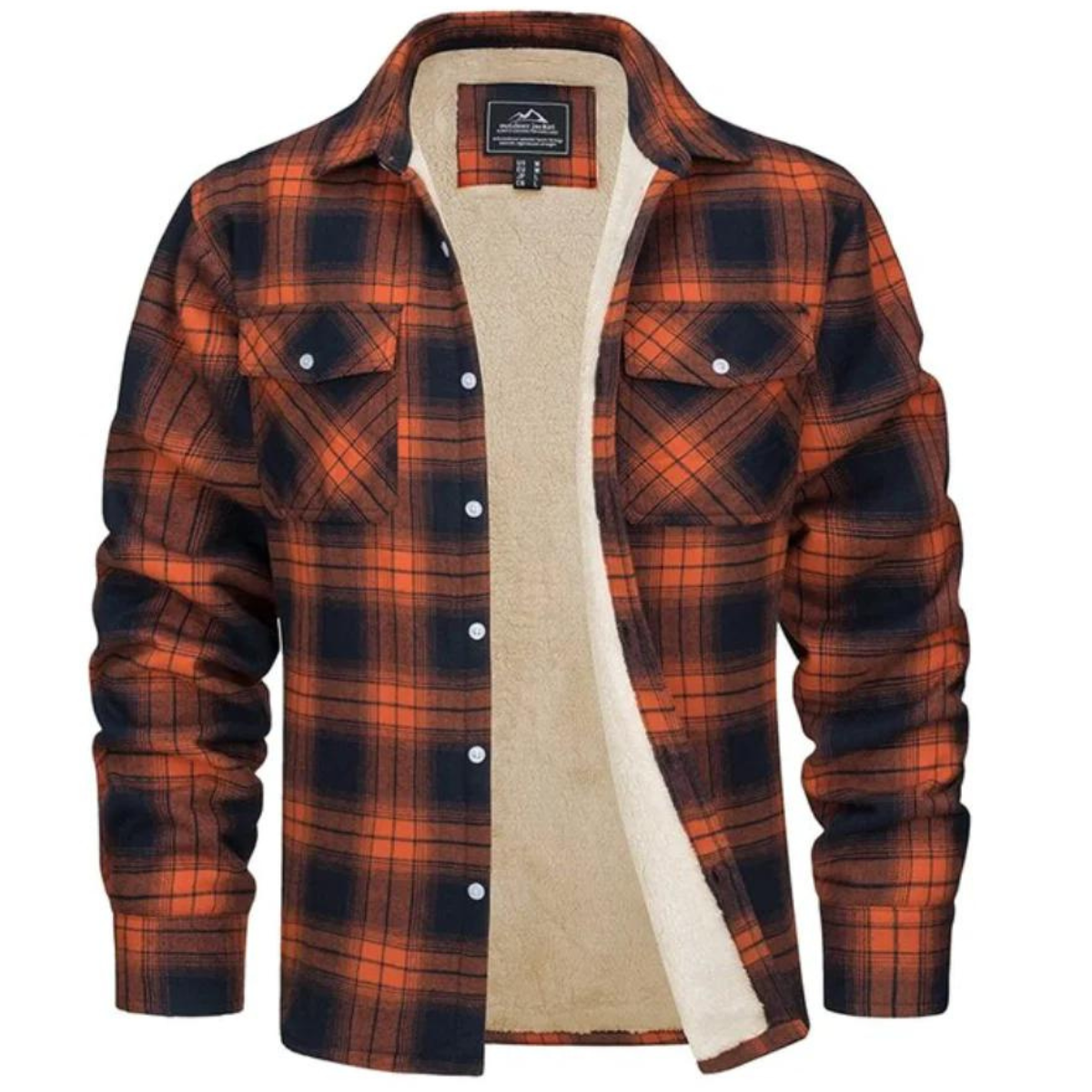 Hugo Men's Plaid Jacket - front view