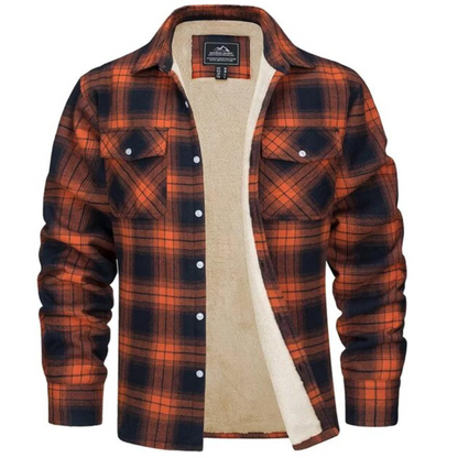 Hugo Men's Plaid Jacket - front view