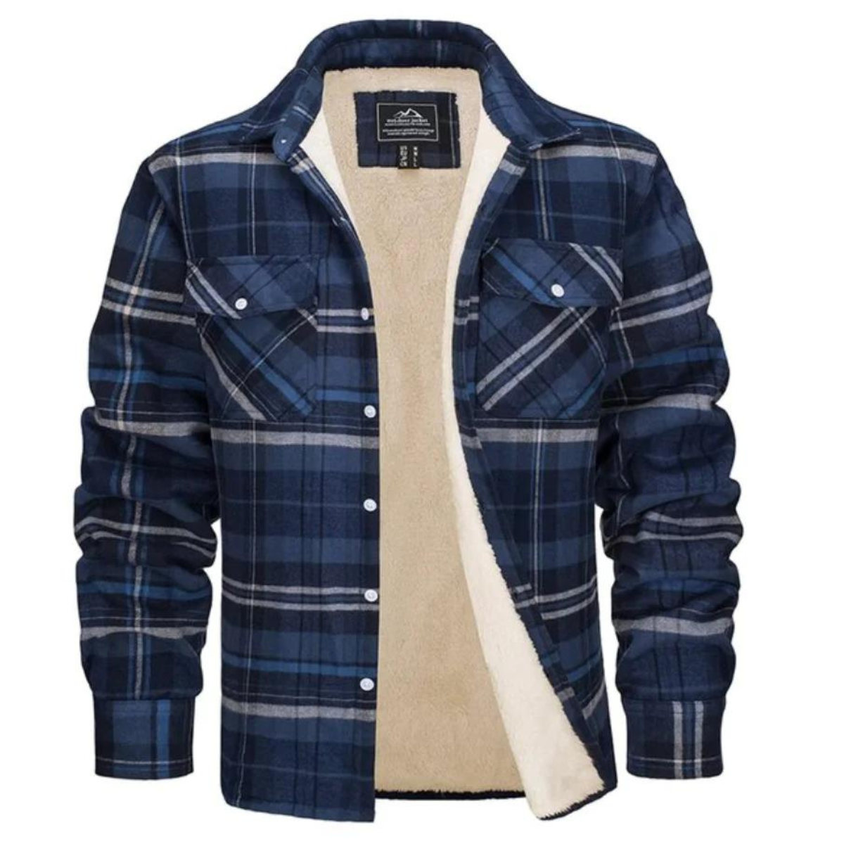 Hugo Men's Plaid Jacket - styled view