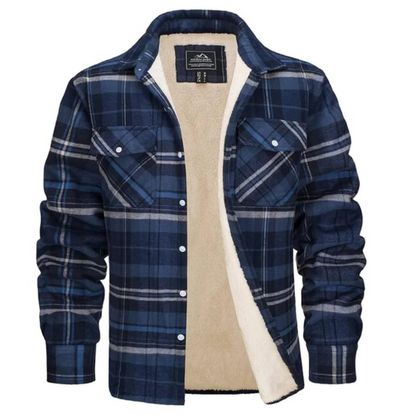Hugo Men's Plaid Jacket - styled view