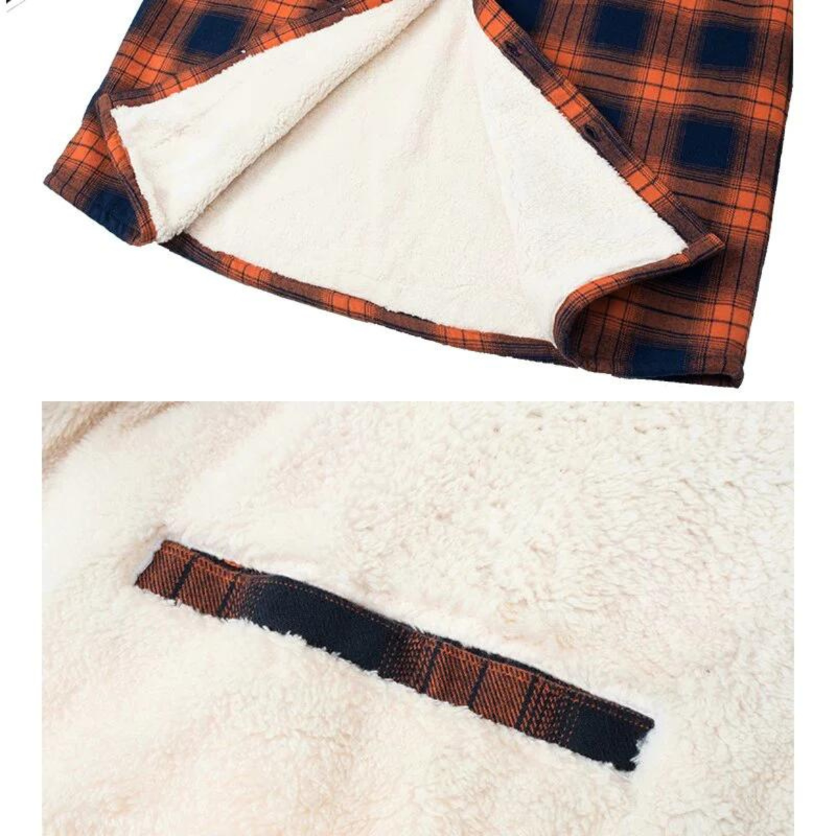 Hugo Men's Plaid Jacket - back view