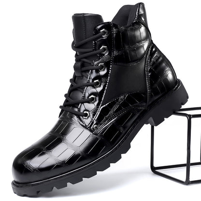 Gideon Men's Ankle Boots - close-up detail