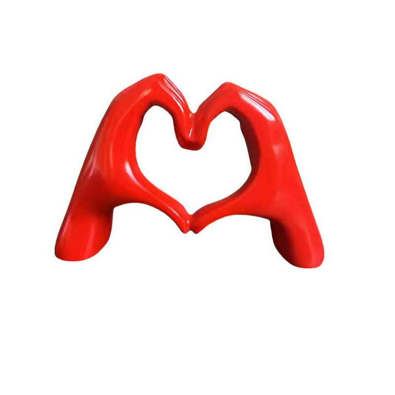 Affinity Love Hands Art | Heart Gesture, Wall & Desk Decor