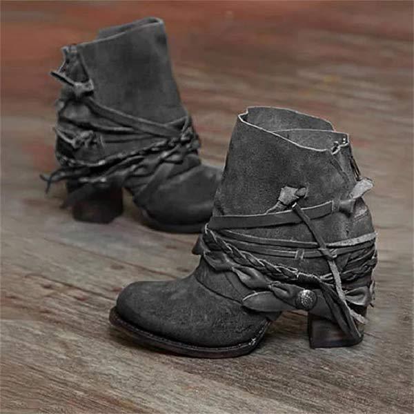 Kira Women's Ankle Boots - styled view