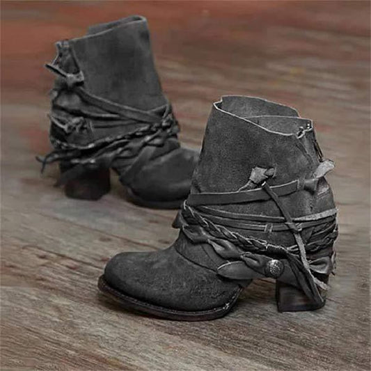 Kira Women's Ankle Boots - styled view