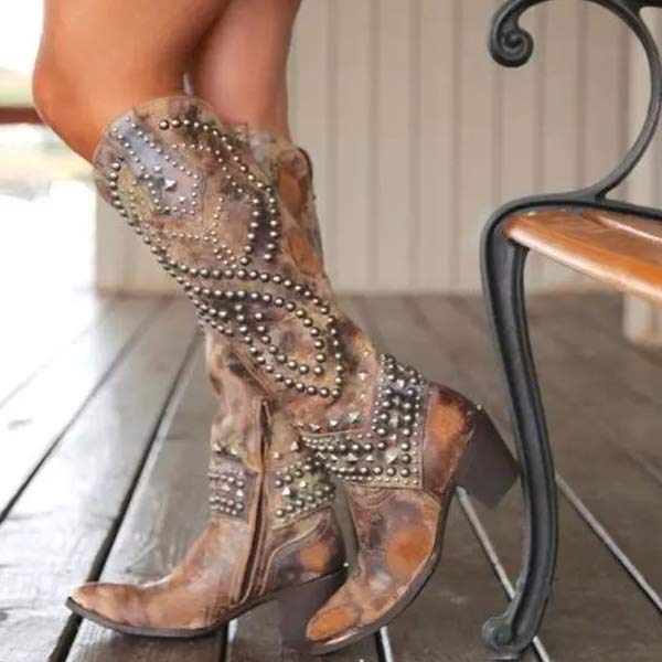 Bijou Women's Knee-high Boots - front view