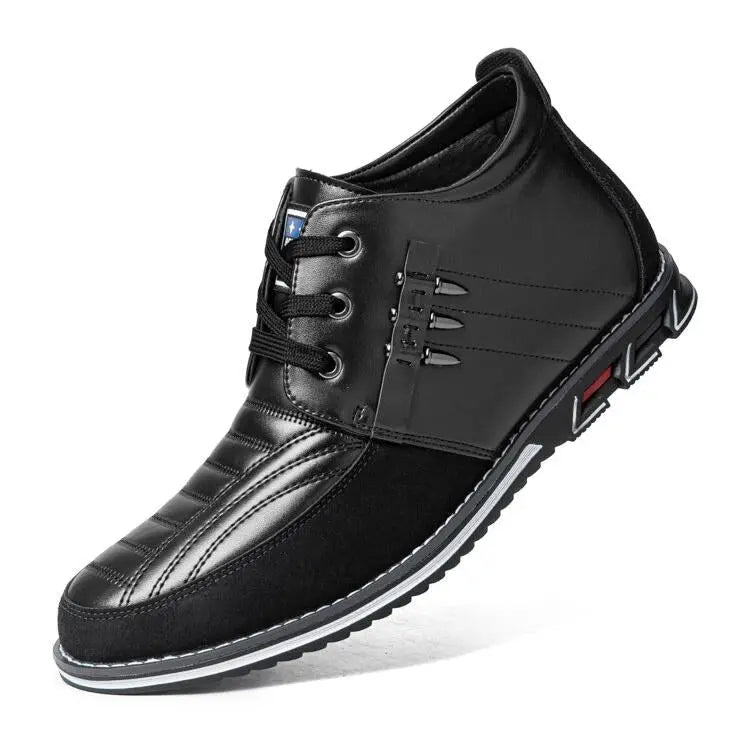 Hollis Men's Ankle Boots - fabric and finish detail