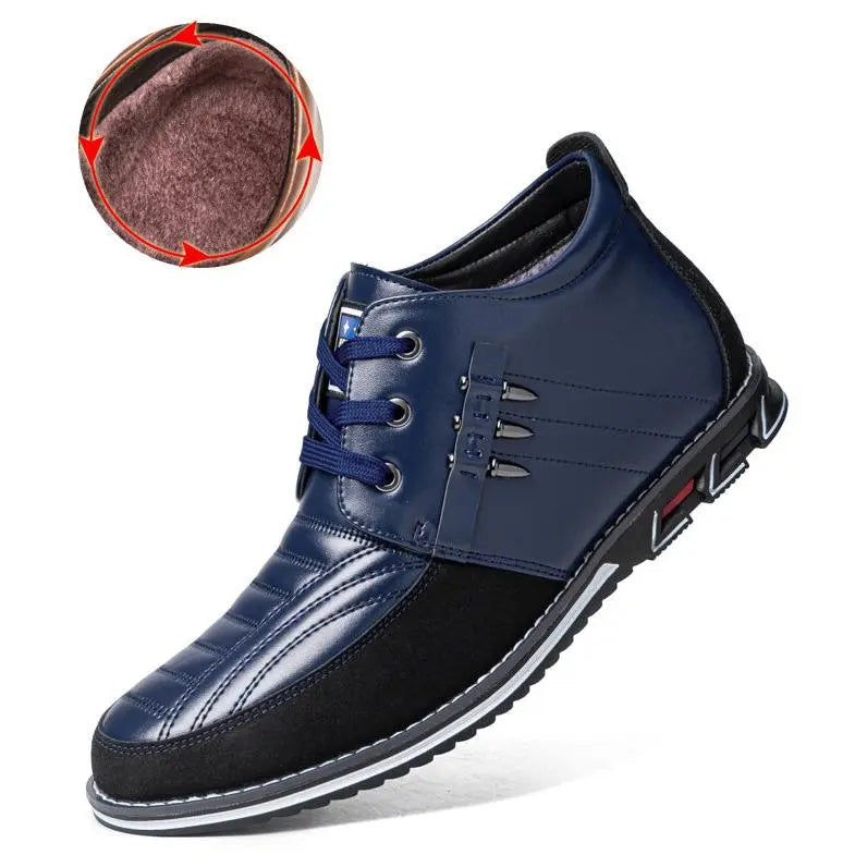Hollis Men's Ankle Boots - back view
