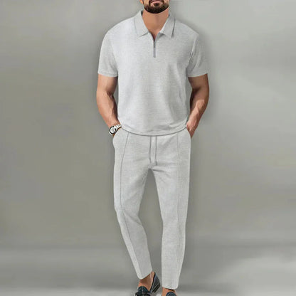 Kester Men's Adjustable Trousers - fabric and finish detail