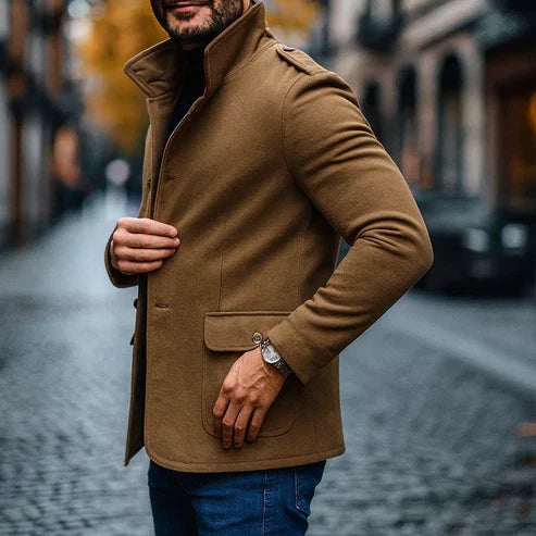 Griffin Men's Coat - styled view