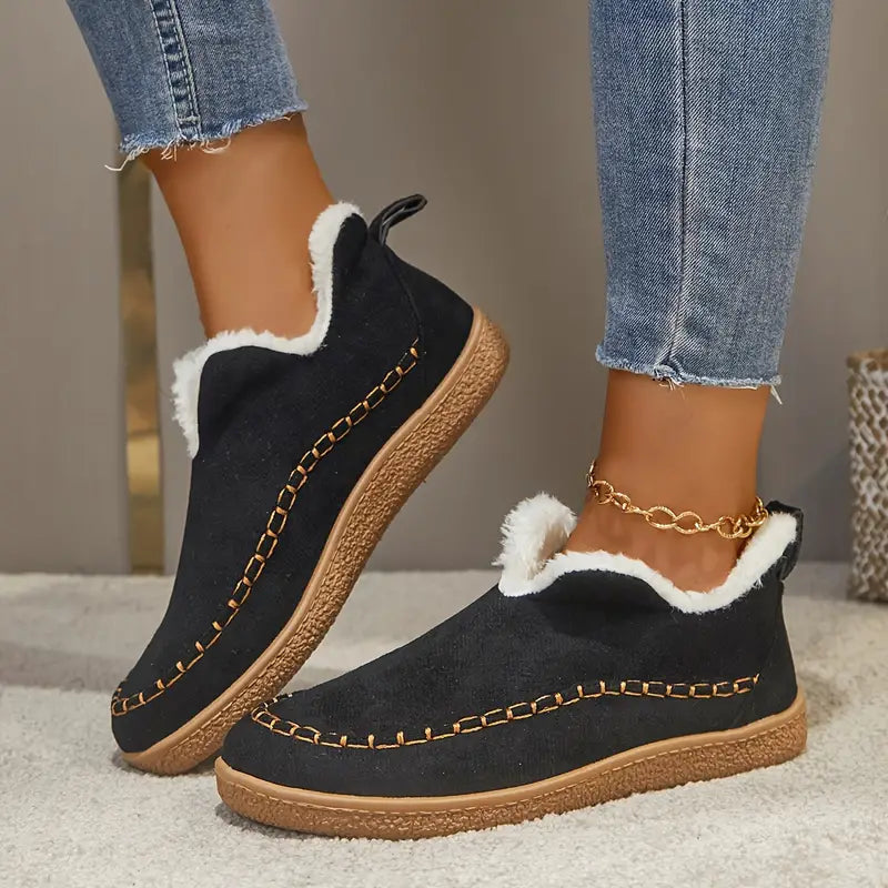 Ava Women's Ankle Boots - styled view