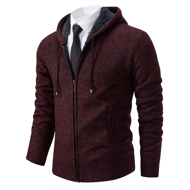 Quill Men's Cardigan - styled view