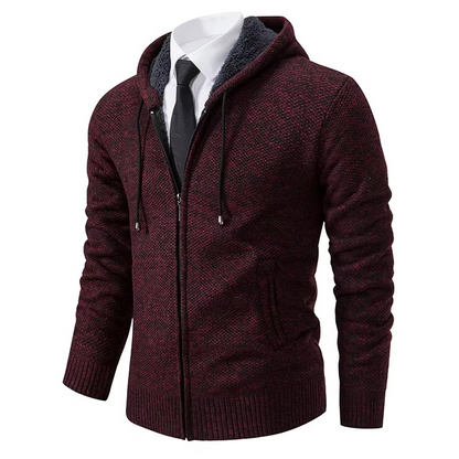 Quill Men's Cardigan - styled view