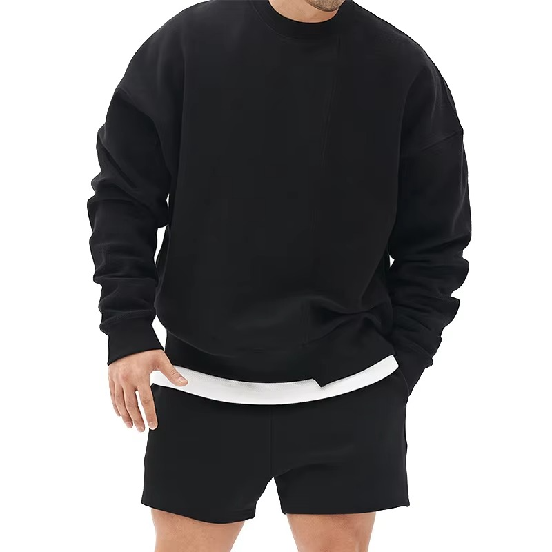 Tobias Men's Sweatshirt - fabric and finish detail