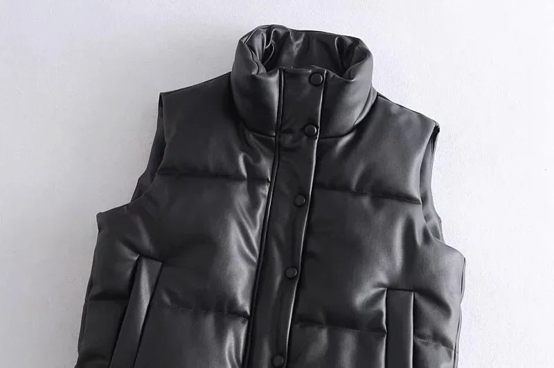 Mabel Women's Quilted Puffer Jacket - back view