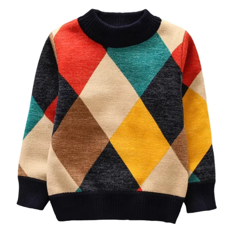 Bay Kids' Striped Sweater - back view