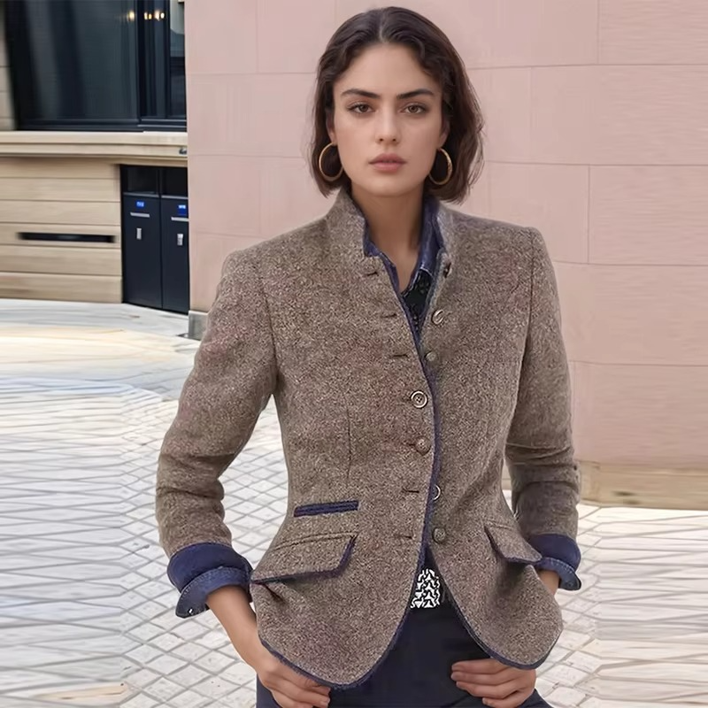 Juliette Women's Oversized Jacket - styled view