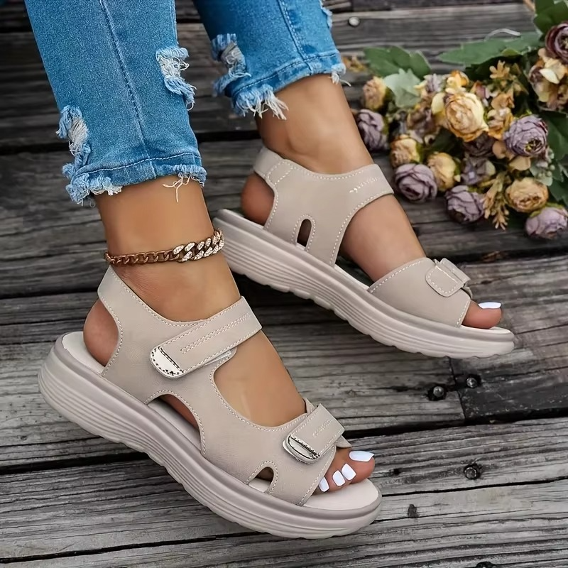 June Women's Platform Sandals | Black, Brown