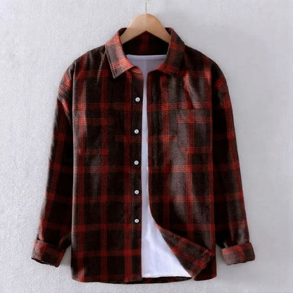 Rufus Men's Plaid Shirt - full-length view