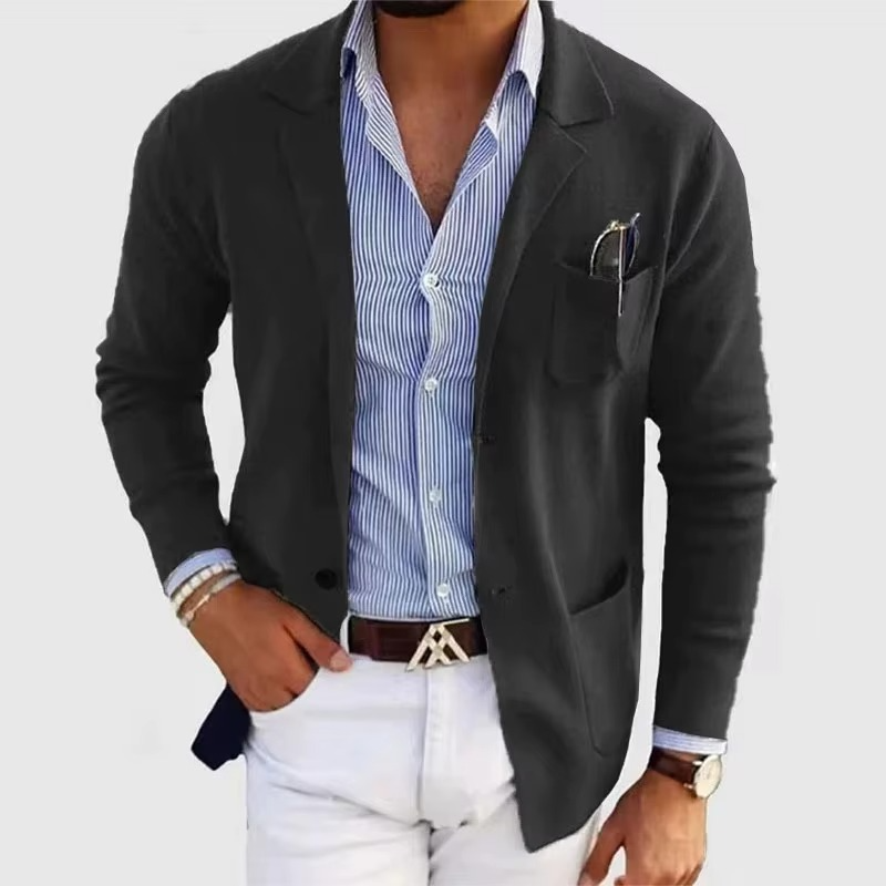 Griffin Men's Cardigan - shown in use
