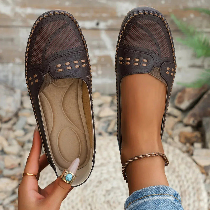 Kaia Women's Loafers | Slip, Lug Sole, Round Toe