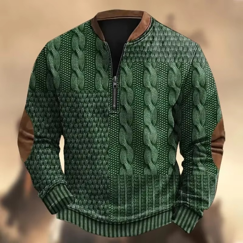Gideon Men's Hoodie - fabric and finish detail