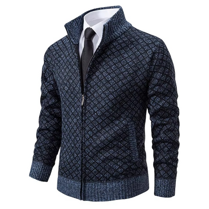 Quill Men's Cardigan - front view