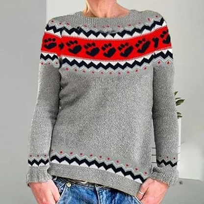 Rhea Women's Sweater - flat lay