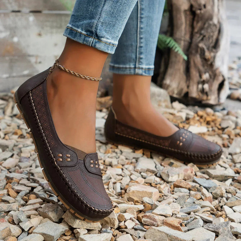 Kaia Women's Loafers - back view