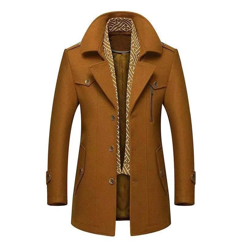 Felix Men's Coat - full-length view