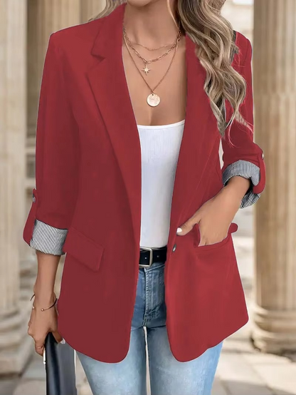 Elise Women's Blazer - styled view