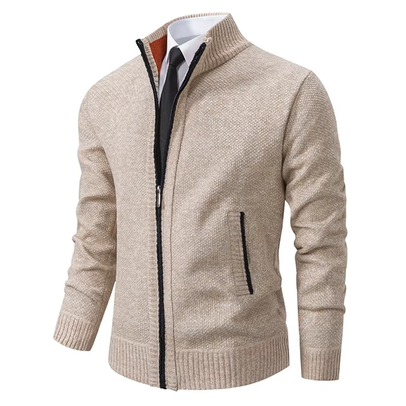 Quill Men's Cardigan - styled view