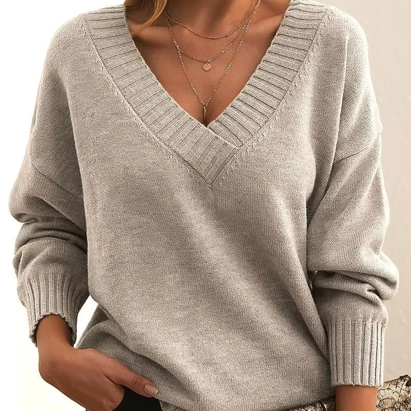 Dahlia Women's Oversized Sweater - front view