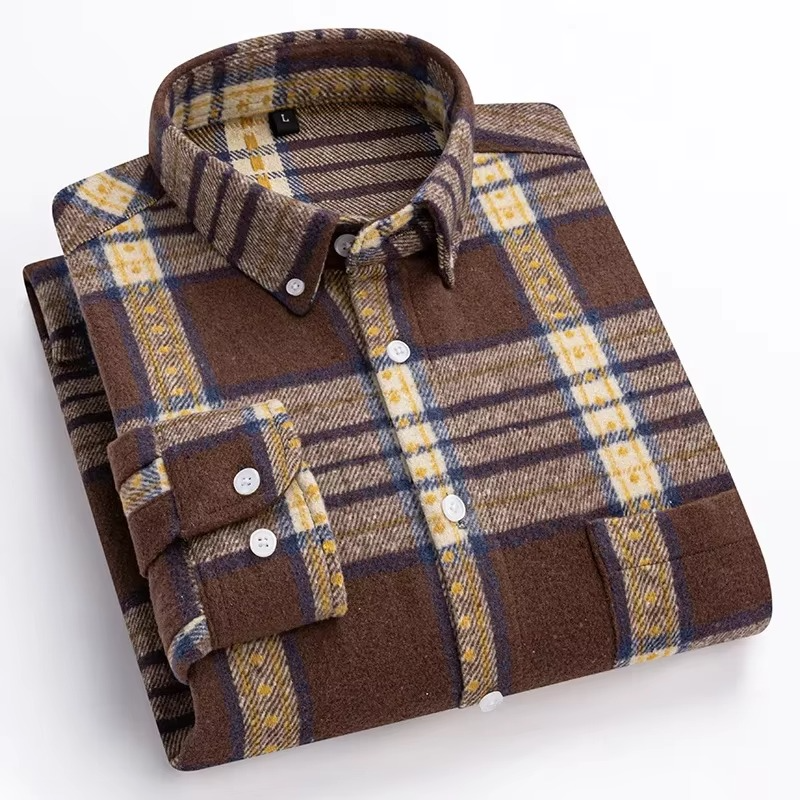 Otis Men's Plaid Shirt - full-length view
