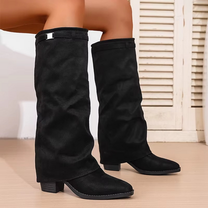 Tamsin Women's Knee-high Boots - close-up detail