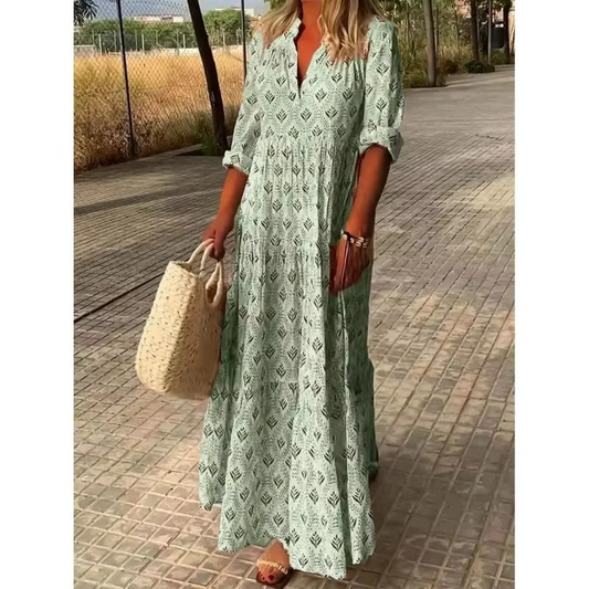 Selma Women's Maxi Dress - front view